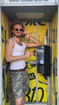 Experiential Marketing Activation at the Goose Island Block Party in Chicago